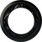 Ekena Millwork Roped Medway Ceiling Medallion (Fits Canopies up to 7 1/2"), 12 1/4"OD x 7 1/2"ID x 7/8"P, Jet Black CM12MEBLF - alternate 1